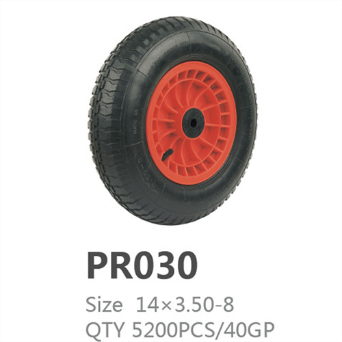 Pneumatic wheel 14*3.50-8