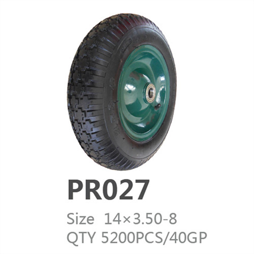 Pneumatic wheel 14*3.50-8