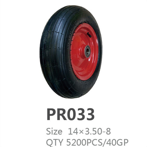 Pneumatic wheel 14*3.50-8
